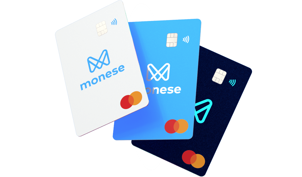 Fan of existing green Monese debit cards