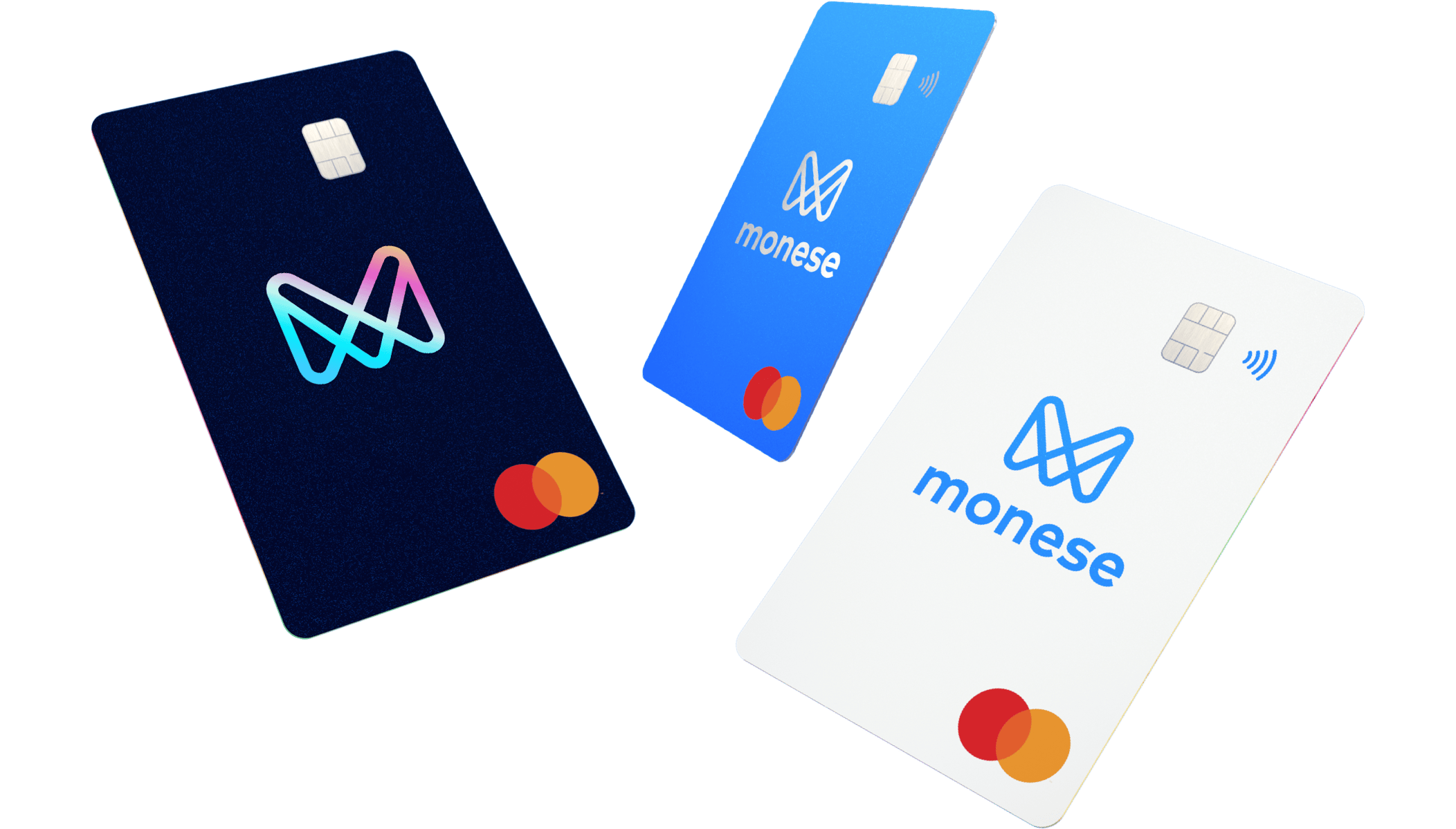 Monese debit cards header image